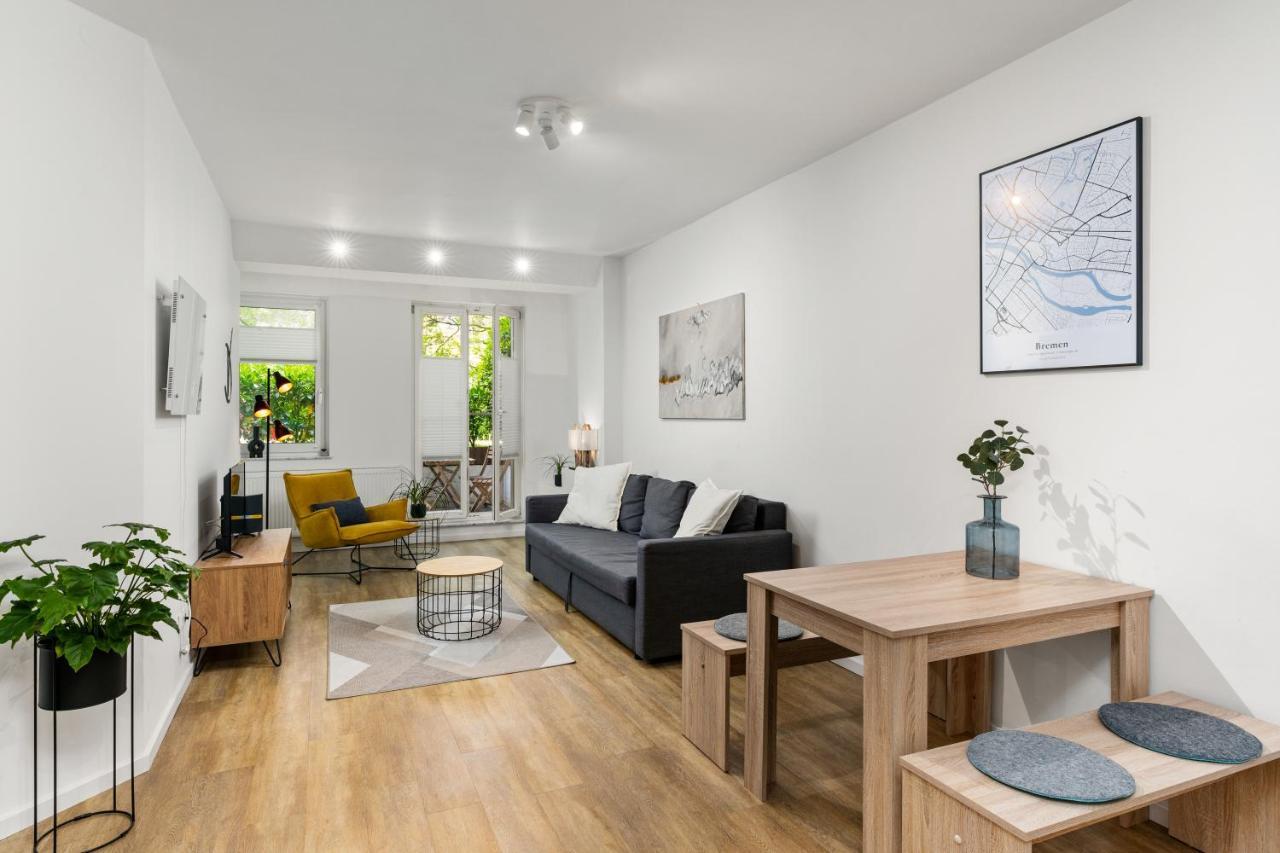 Mel&Bens City Apartment Terrasse Wallanlagen เบรเมน ภายนอก รูปภาพ